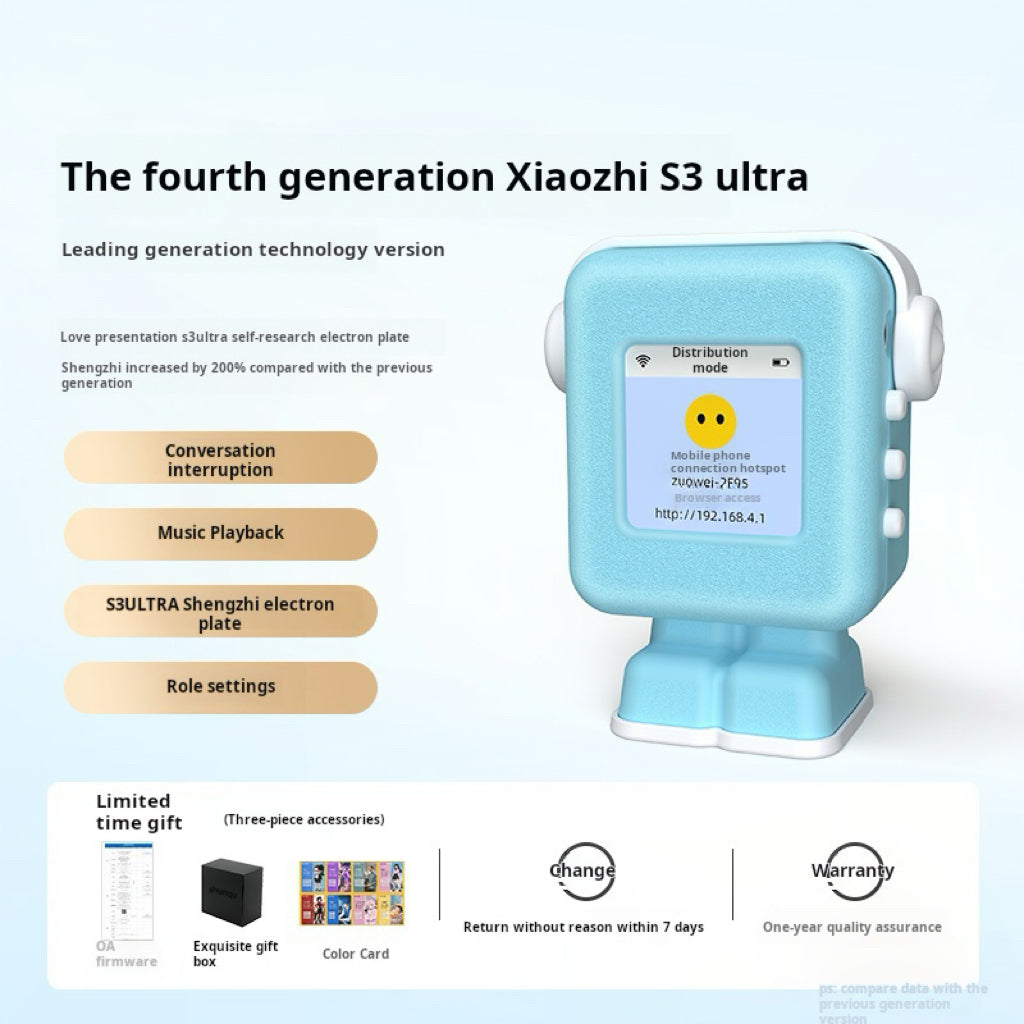 01 The fourth generation of Xiaozhi AI robot