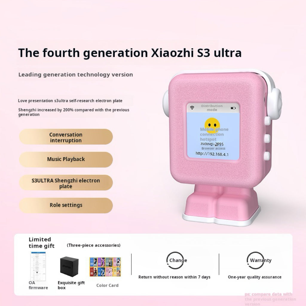 01 The fourth generation of Xiaozhi AI robot